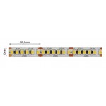 Tira LED Flexible 24V 43,2W/mt 180 Led/mt SMD 2835 IP20 2700K, Serie Profesional, venta por metros